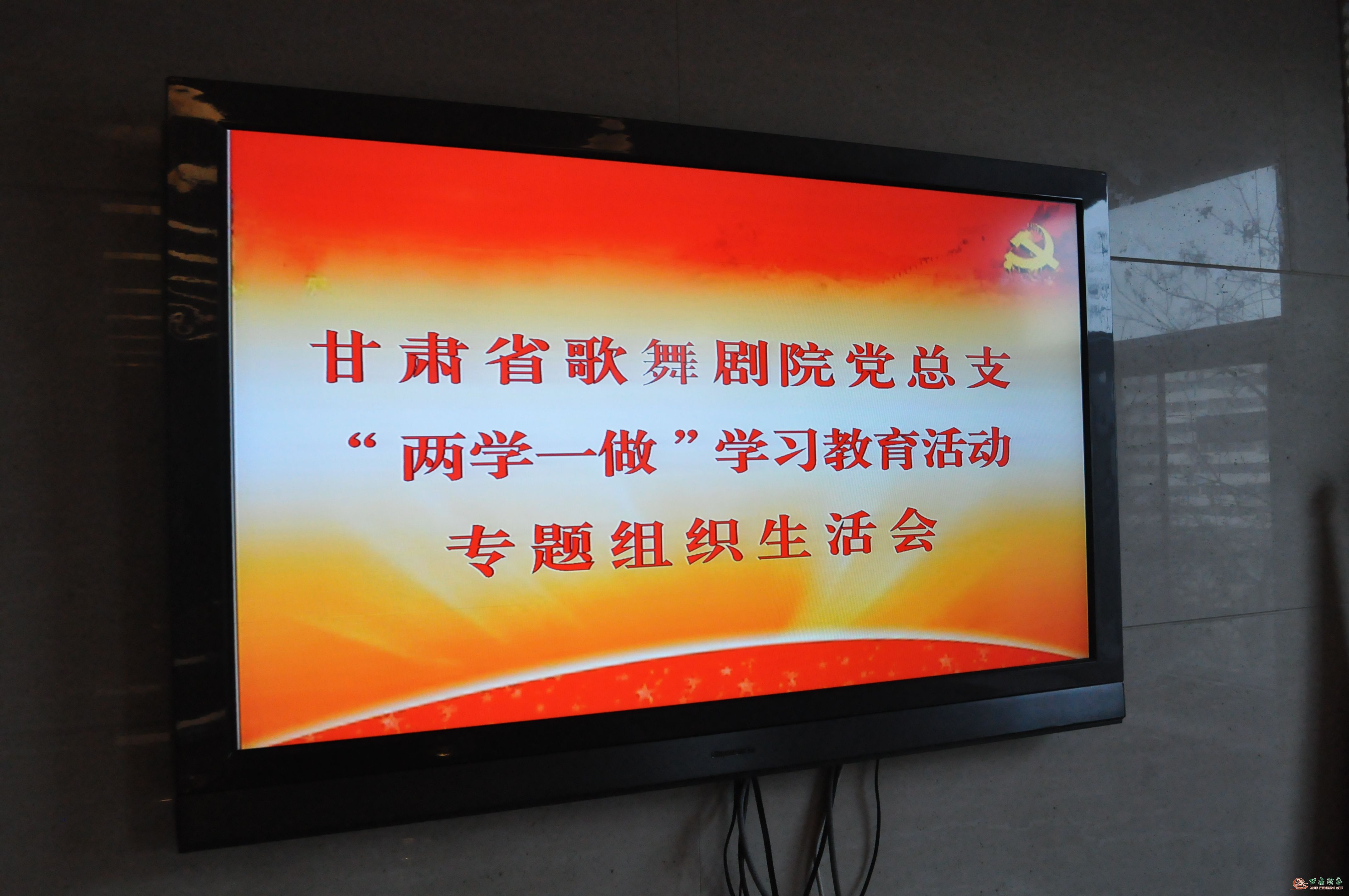 深入踐行“兩學(xué)一做”，切實(shí)提高黨性修養(yǎng)——甘肅省歌舞劇院黨總支召開“兩學(xué)一做”專題組織生活會(huì)