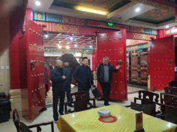 集團副總經理龍富國赴甘肅省京劇團開展調研工作