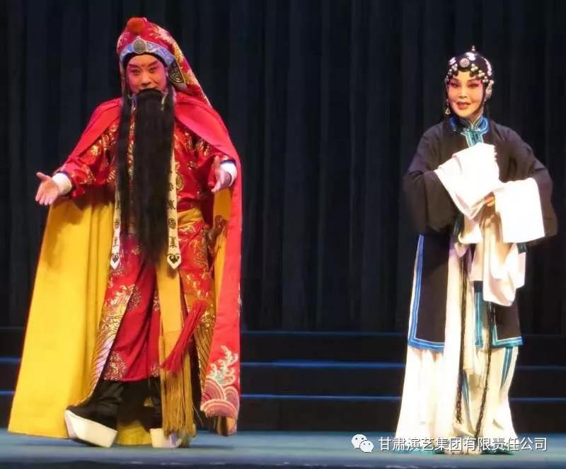 秦腔《大登殿》賀中秋　金城觀眾戲迷過(guò)足戲癮