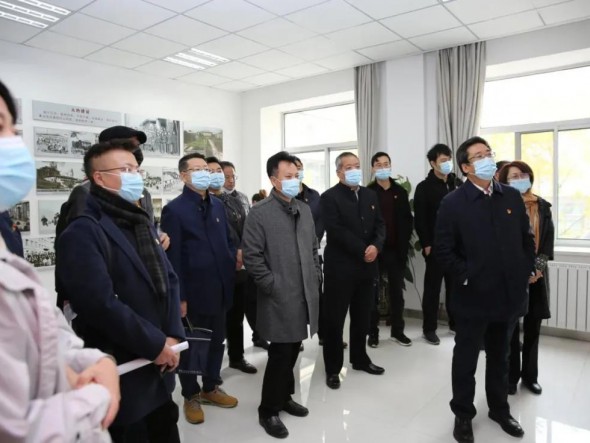 甘肅演藝集團黨委書記、董事長陳其銀一行赴甘肅日報報業(yè)集團觀摩黨建工作