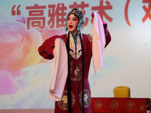2020年省級政府購買“高雅藝術(shù)(戲曲)進校園”公益演出活動在隴南師范高等專科學(xué)校拉開帷幕
